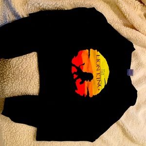 Disney The Lion King Cropped Sweatshirt